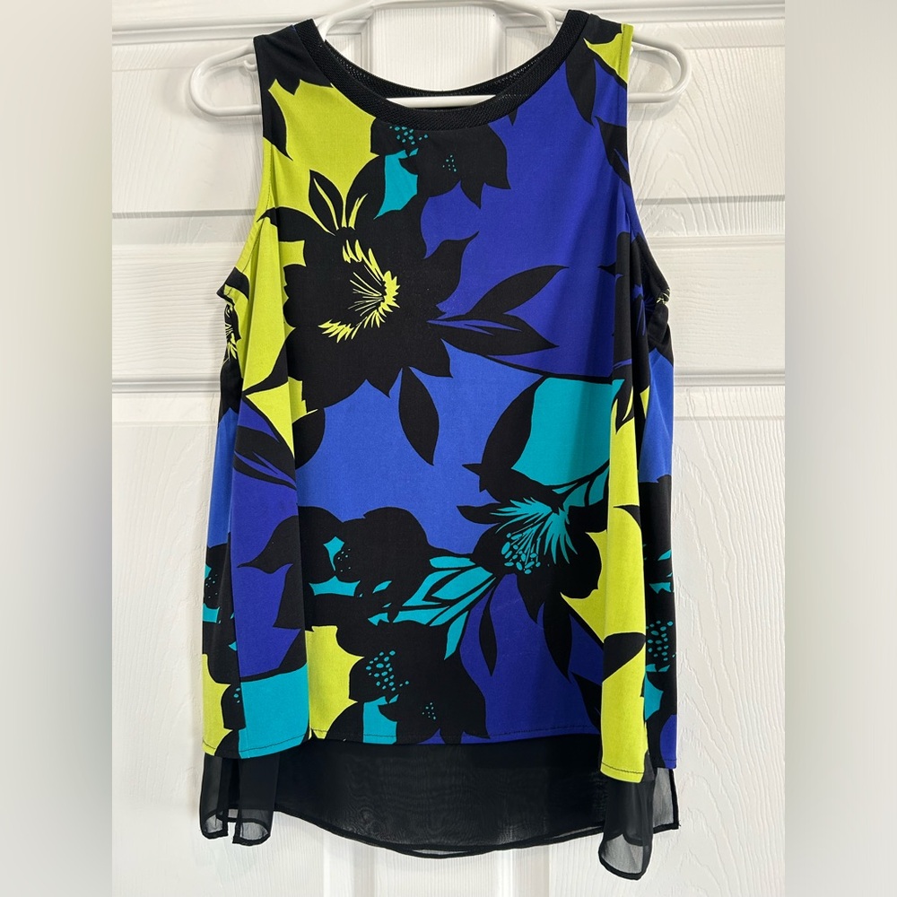 Floral Sleeveless Top